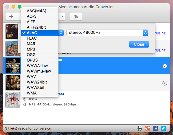 top 5 audio converter for mac